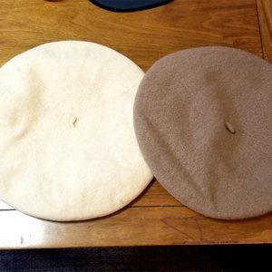 2 Vintage 1950's Beret's Hats